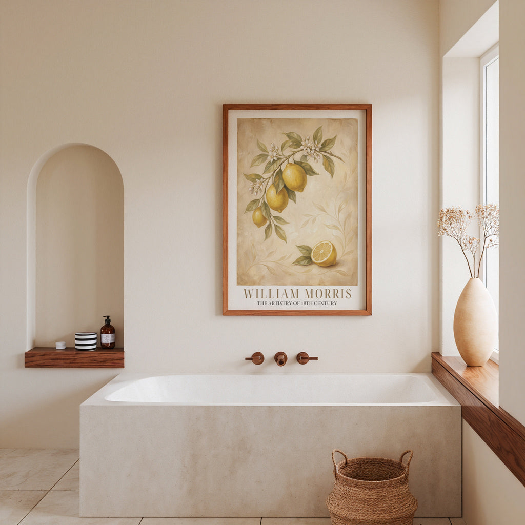 William Morris Lemon Branch in Bloom Poster – i rum 1