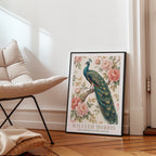 William Morris Peacock Among Peonies Poster – i rum 4
