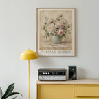 William Morris Peonies in a Celadon Vase Poster – i rum 4