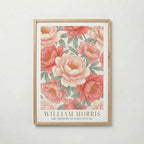William Morris Peony Abundance Poster – ekram
