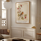 William Morris Robin and Rose Hips Poster – i rum 3