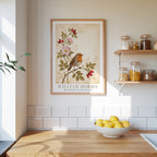 William Morris Robin and Rose Hips Poster – i rum 5