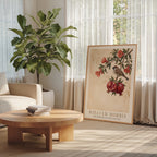 William Morris Sparrow and Pomegranate Poster – i rum 2