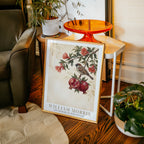 William Morris Sparrow and Pomegranate Poster – i rum 3