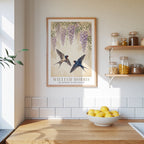 William Morris Swallows Beneath the Wisteria Poster – i rum 4