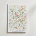 William Morris Sweet Pea Watercolour Study Poster – med passepartout