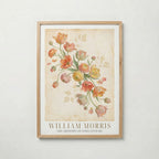 William Morris Tulips and Ranunculus Poster – ekram