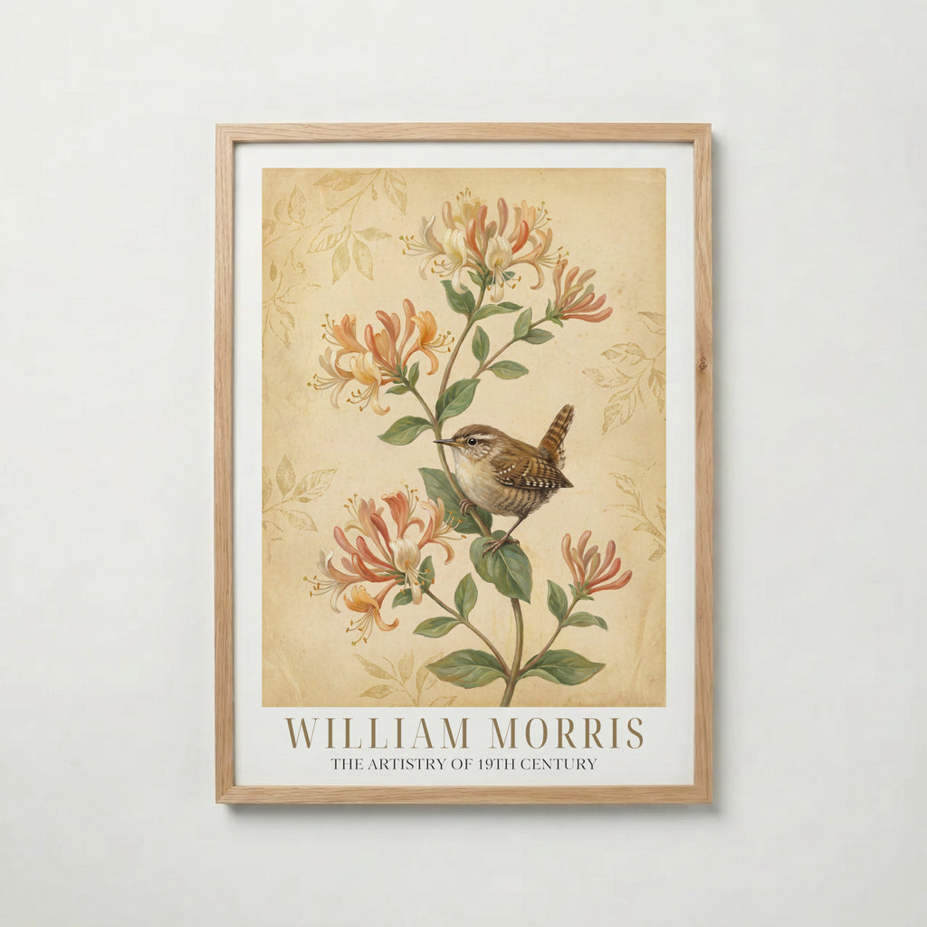 William Morris Wren in the Woodbine Poster – ekram