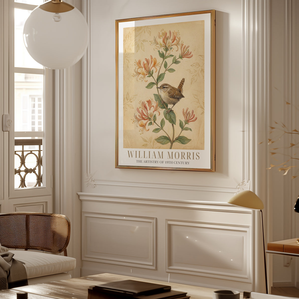 William Morris Wren in the Woodbine Poster – i rum 4