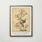 William Morris Wren in the Woodbine Poster – valnötsram