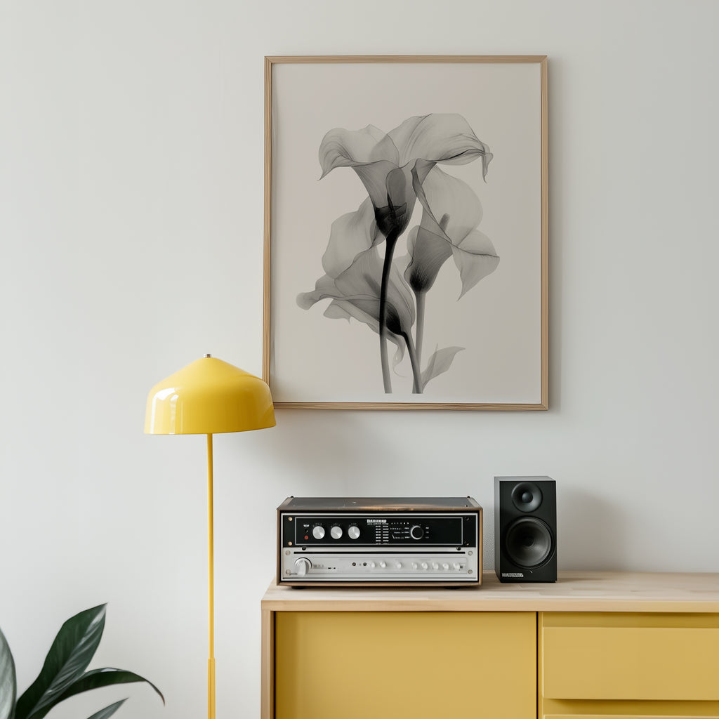 Translucent Calla Poster – i rum 3