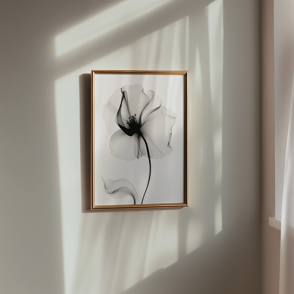 Veiled Poppy Bloom Poster – i rum 4