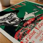 Albert Engström Kräftor poster på skrivbord från Bozetto i hög kvalitet
