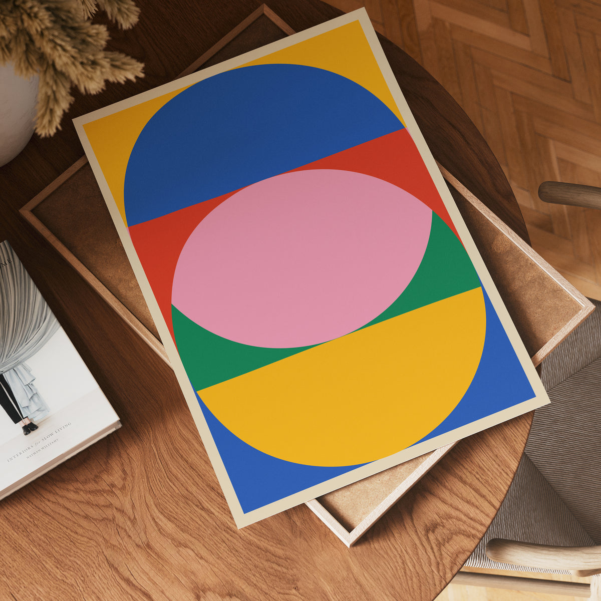 Bauhaus Balance poster visad rakt fram – Bozetto affisch i hög tryckkvalitet i hög tryckkvalitet