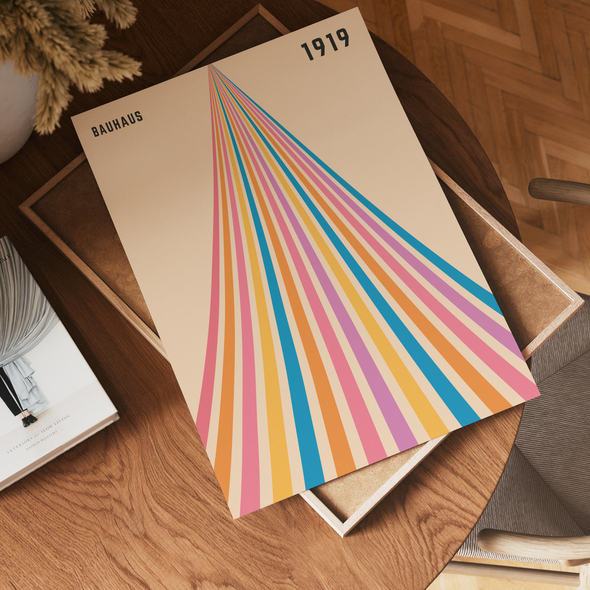 Bauhaus Spectrum No. 1 – affisch med stilfullt motiv från Bozetto i hög kvalitet