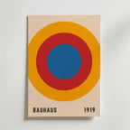 Bauhaus Target – stilfullt konsttryck från Bozetto, tryckt på matt finpapper i hög tryckkvalitet