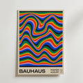 Bauhaus Waves – stilfullt konsttryck från Bozetto, tryckt på matt finpapper i hög tryckkvalitet