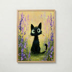 A Tiny Black Cat – ekram
