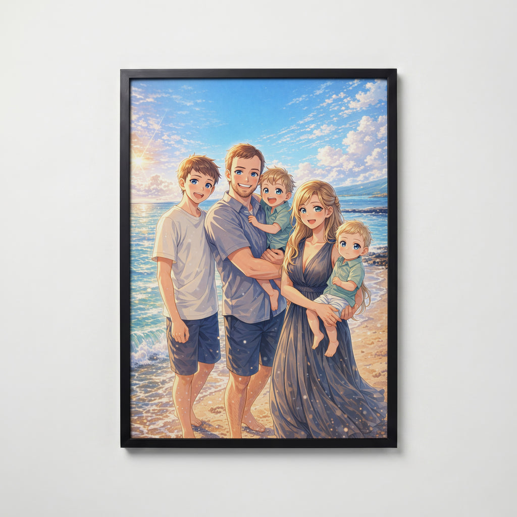 Personlig Poster Anime - Skapa din egen design