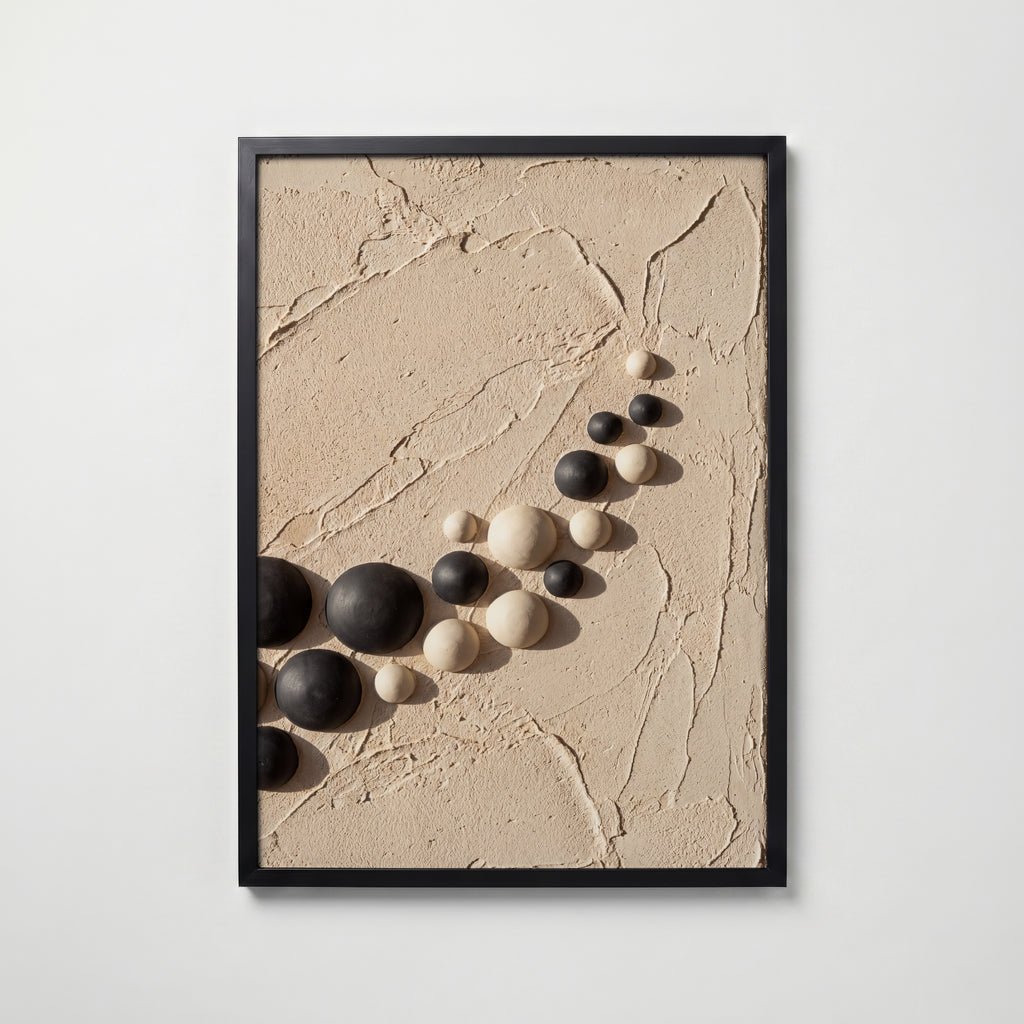 Un Ami Cairn – svart ram