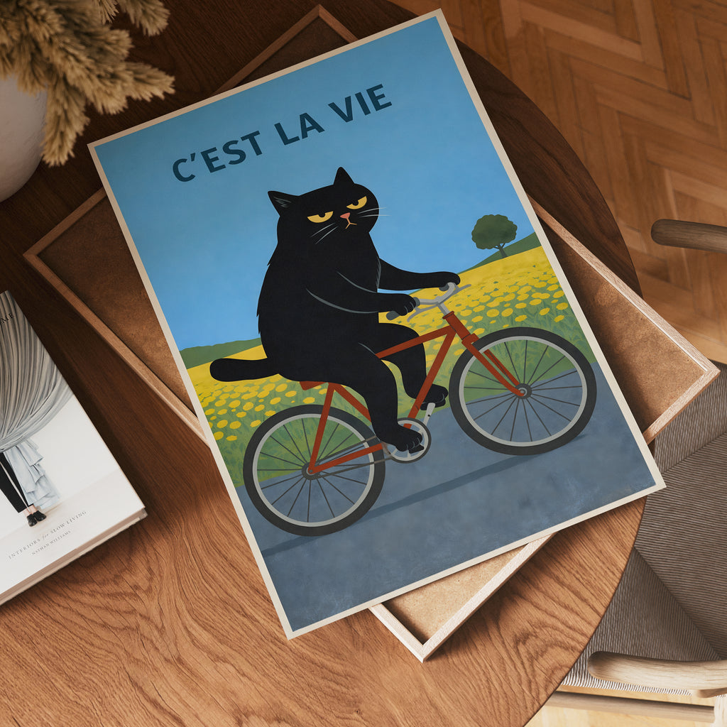 C’est La Vie – Bozetto poster i hög kvalitet, perfekt för varje rum i hemmet i hög tryckkvalitet