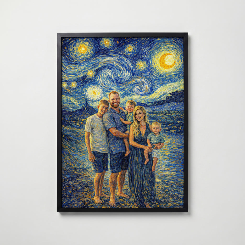 Spersonalizowany plakat Van Gogh - Stwórz własny projekt
