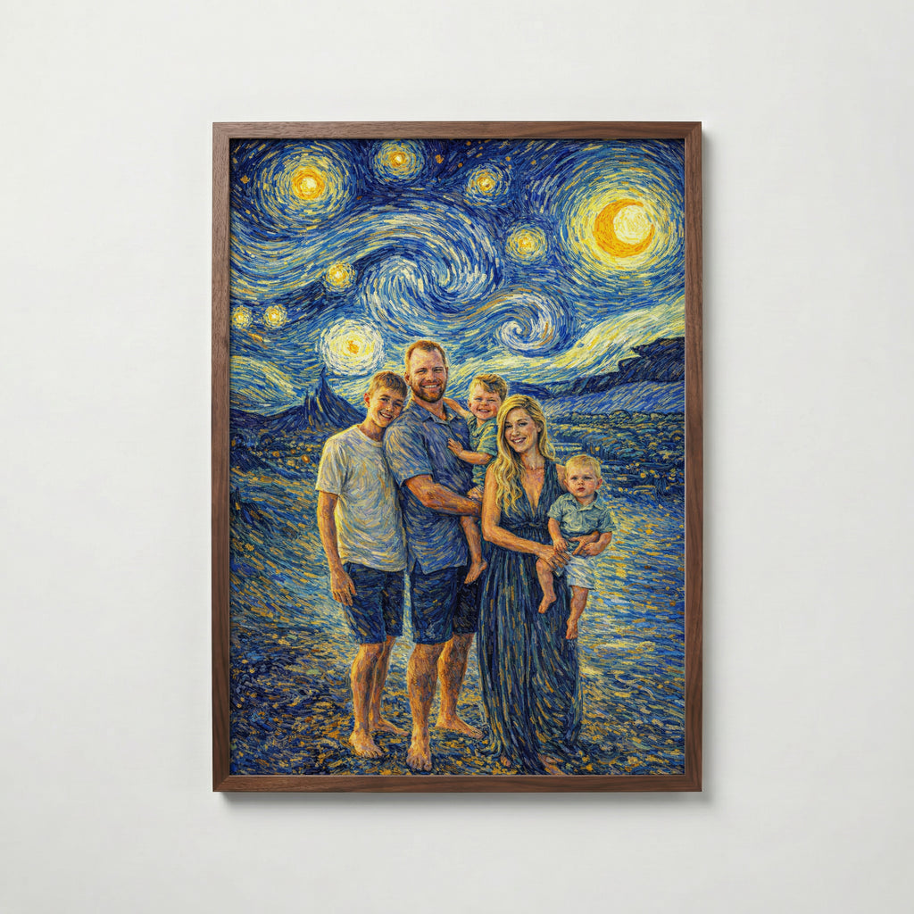 Spersonalizowany plakat Van Gogh - Stwórz własny projekt