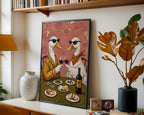 Wine O'Clock Ducks Poster – i rum 3