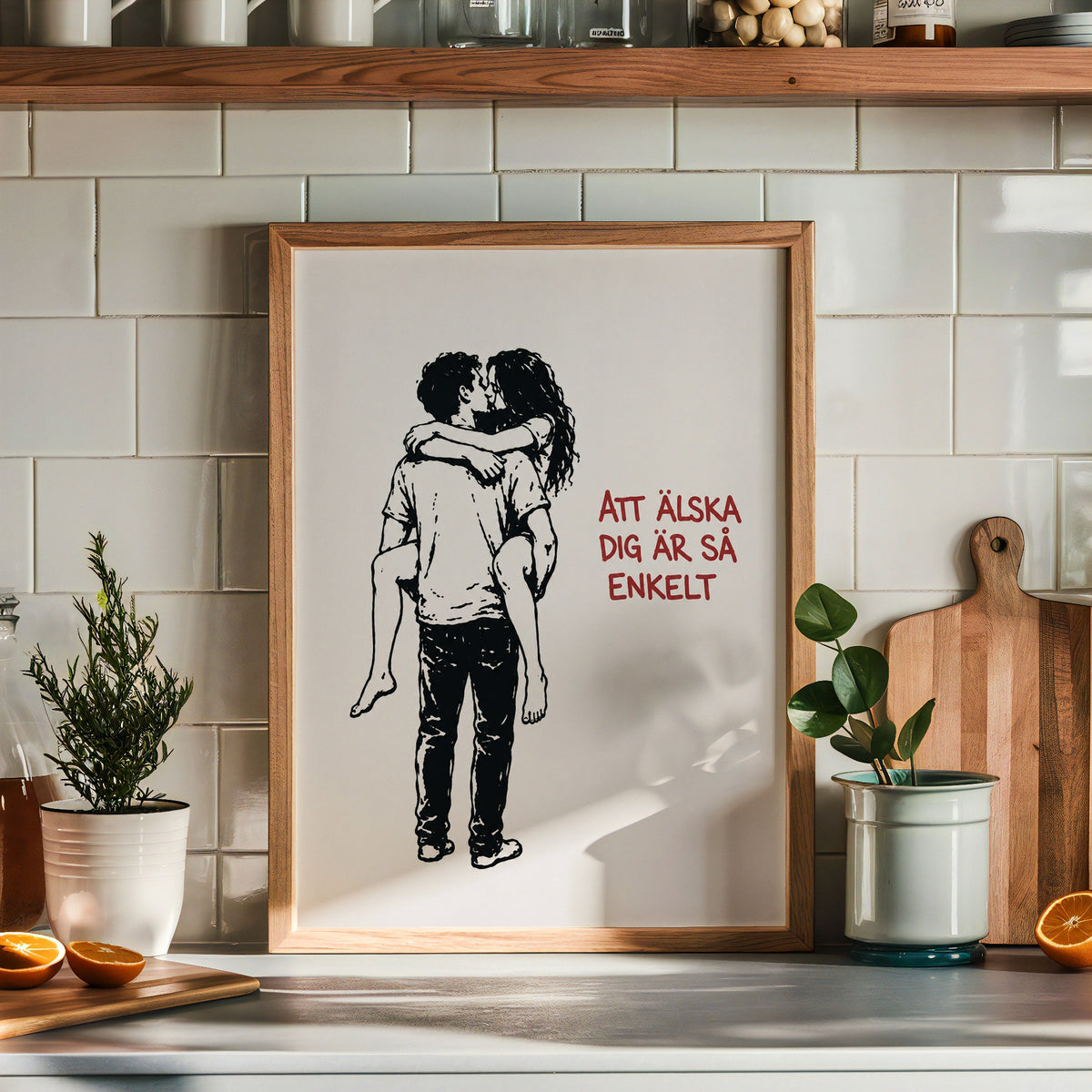Älska Enkelt Poster – i rum 2