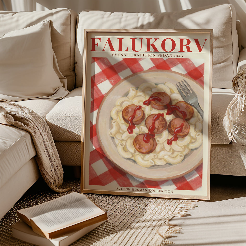 Falukorv Poster i inredning - Bozetto
