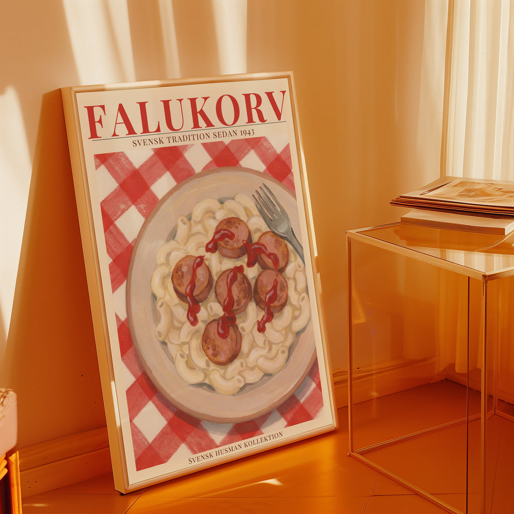 Falukorv Poster i hemmiljö - Bozetto