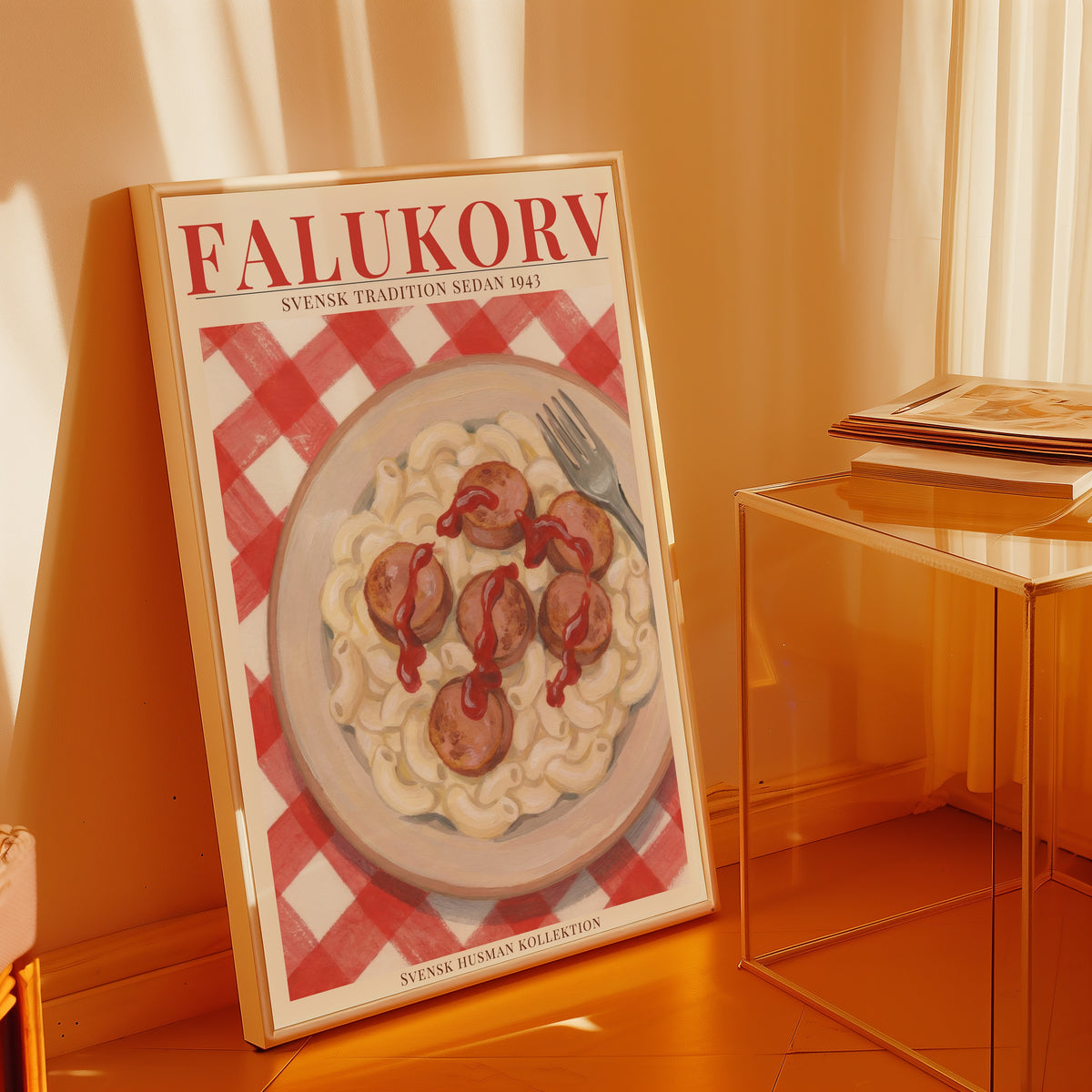 Falukorv Poster i hemmiljö - Bozetto
