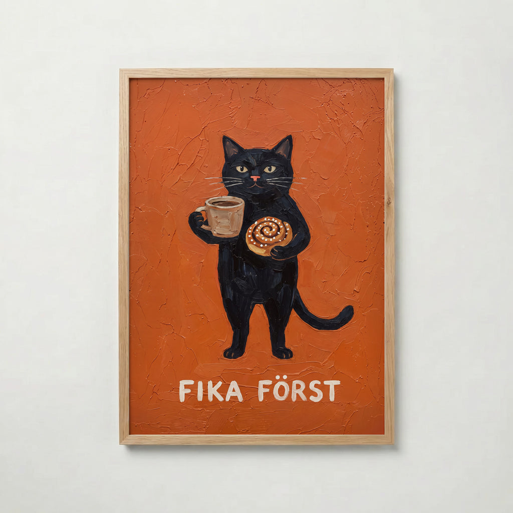 Fika Först Poster – ekram