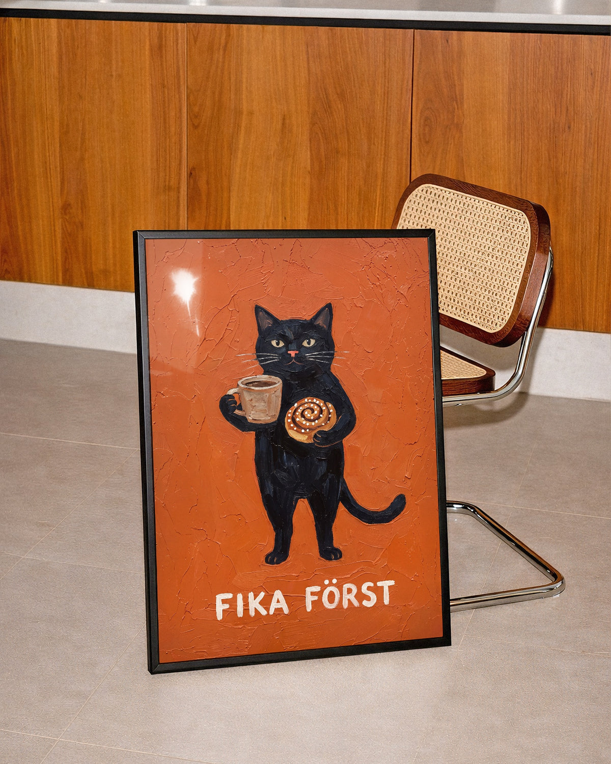 Fika Först Poster – i rum 1