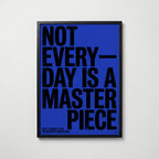 Find Meaning – grafisk poster i svart ram, tryckt i Sverige av Bozetto