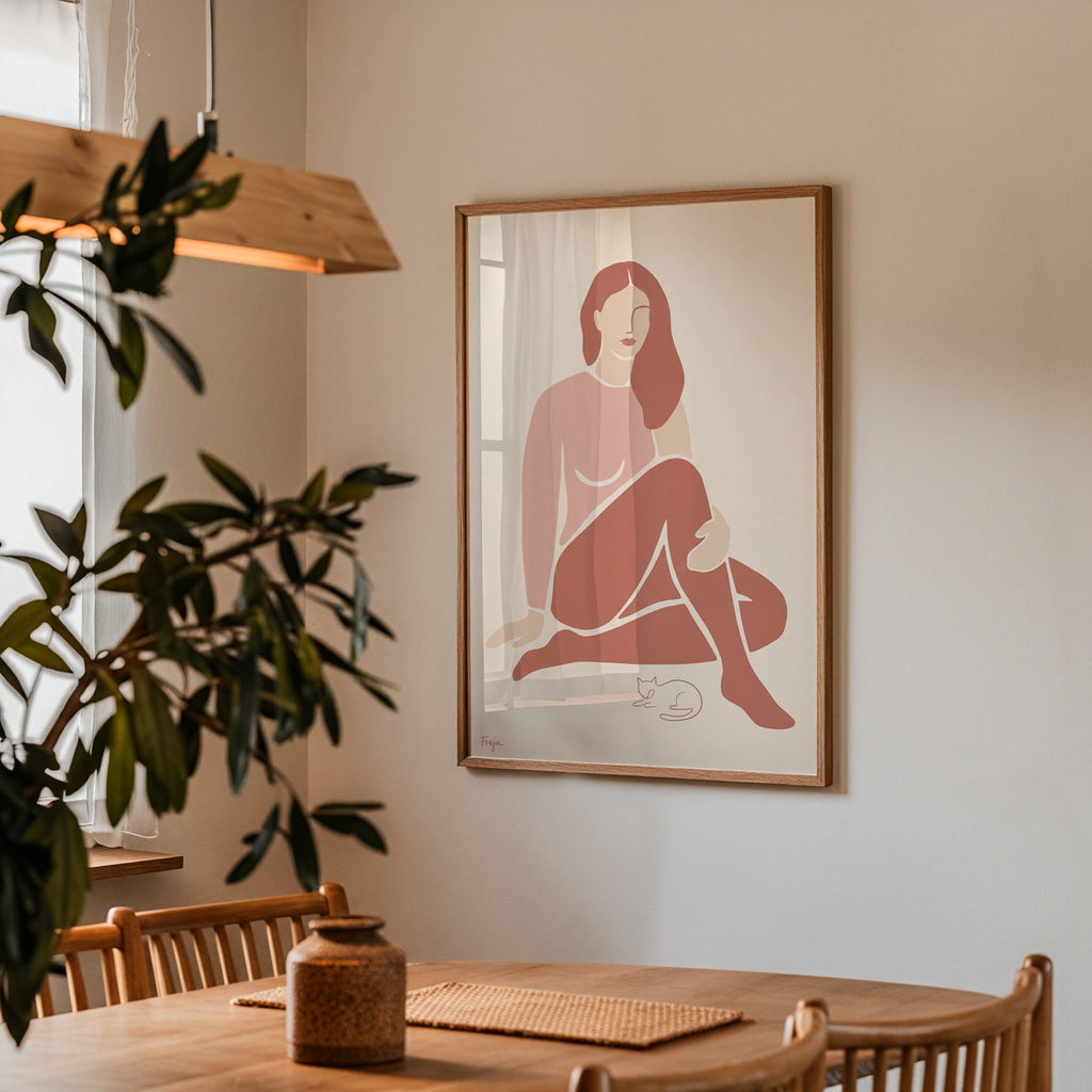 Freja Lund – Kvinde – i rum 4