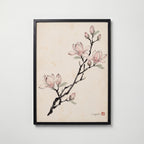 Magnolia By Caroline Engström – svart ram