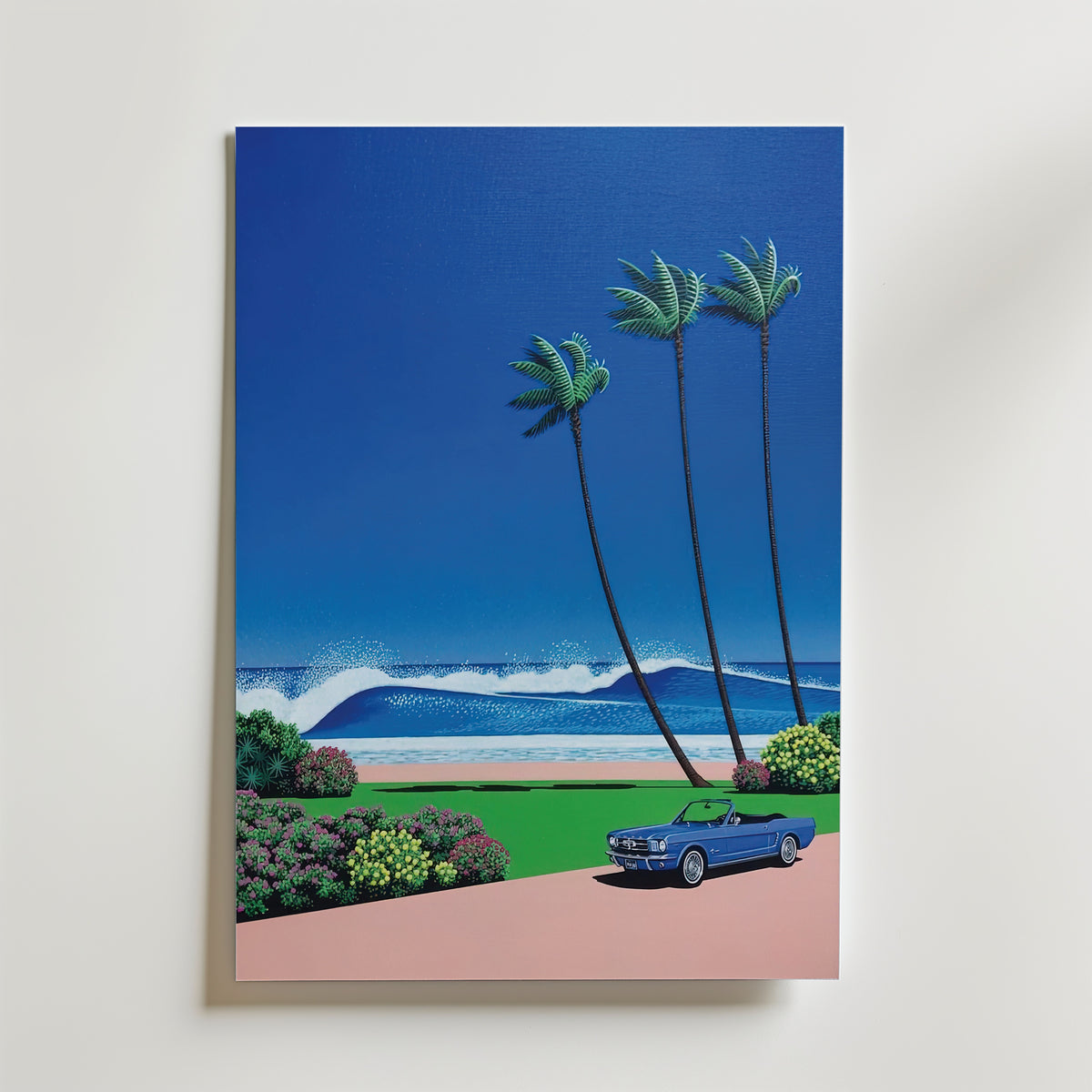 Hiroshi Nagai Ocean Breeze Ride Poster utan passepartout