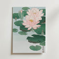 Ohara Koson Lotus Serenity – stilfullt konsttryck från Bozetto, tryckt på matt finpapper