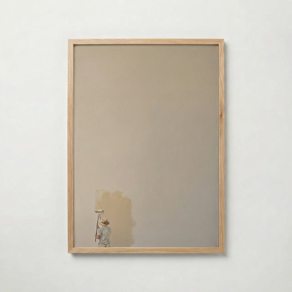 Painting Over The Past Poster – ekram