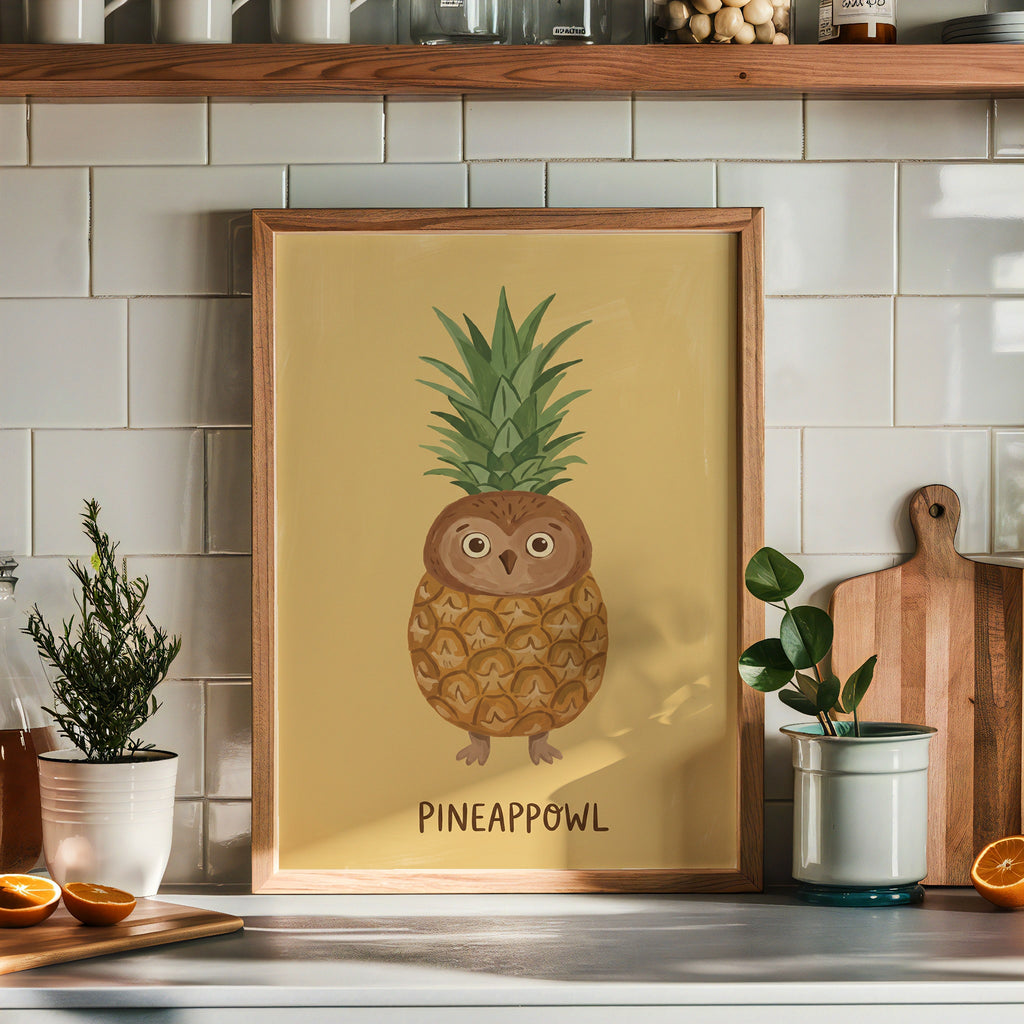 Pineappowl Poster – i rum 4