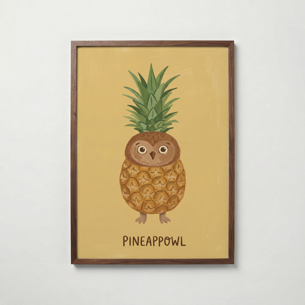 Pineappowl Poster – valnötsram