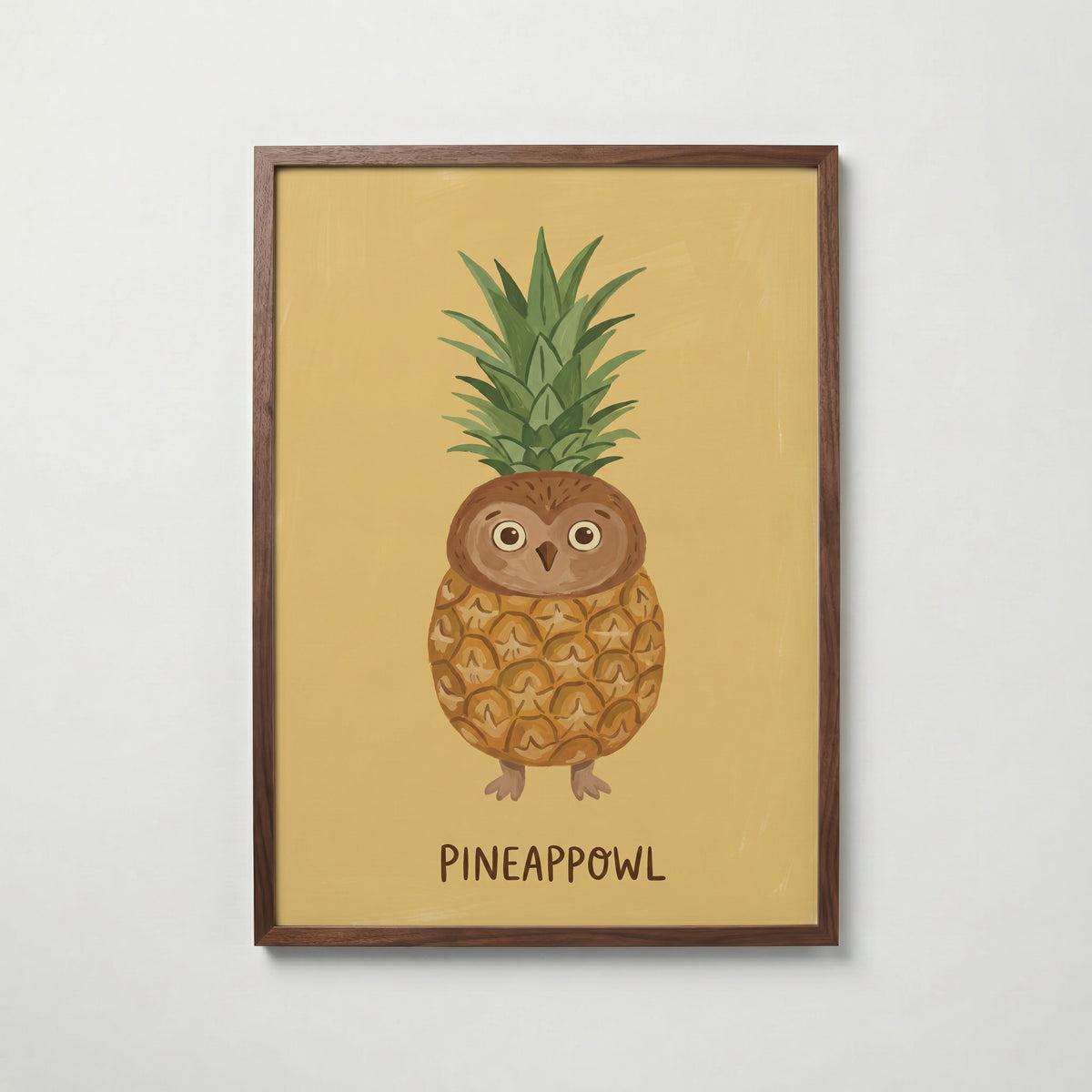 Pineappowl Poster – valnötsram