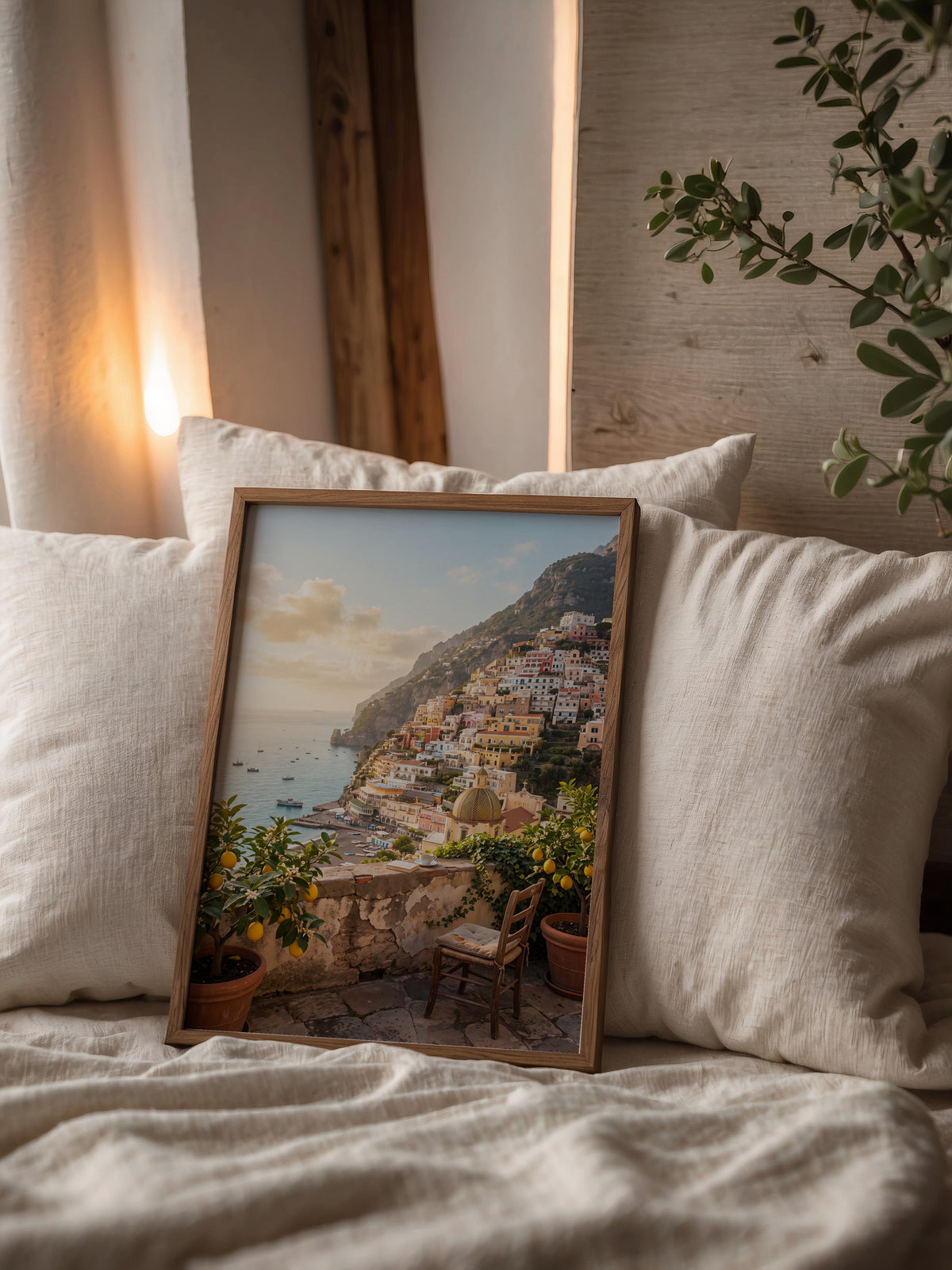 Positano Morgon Poster – i rum 1