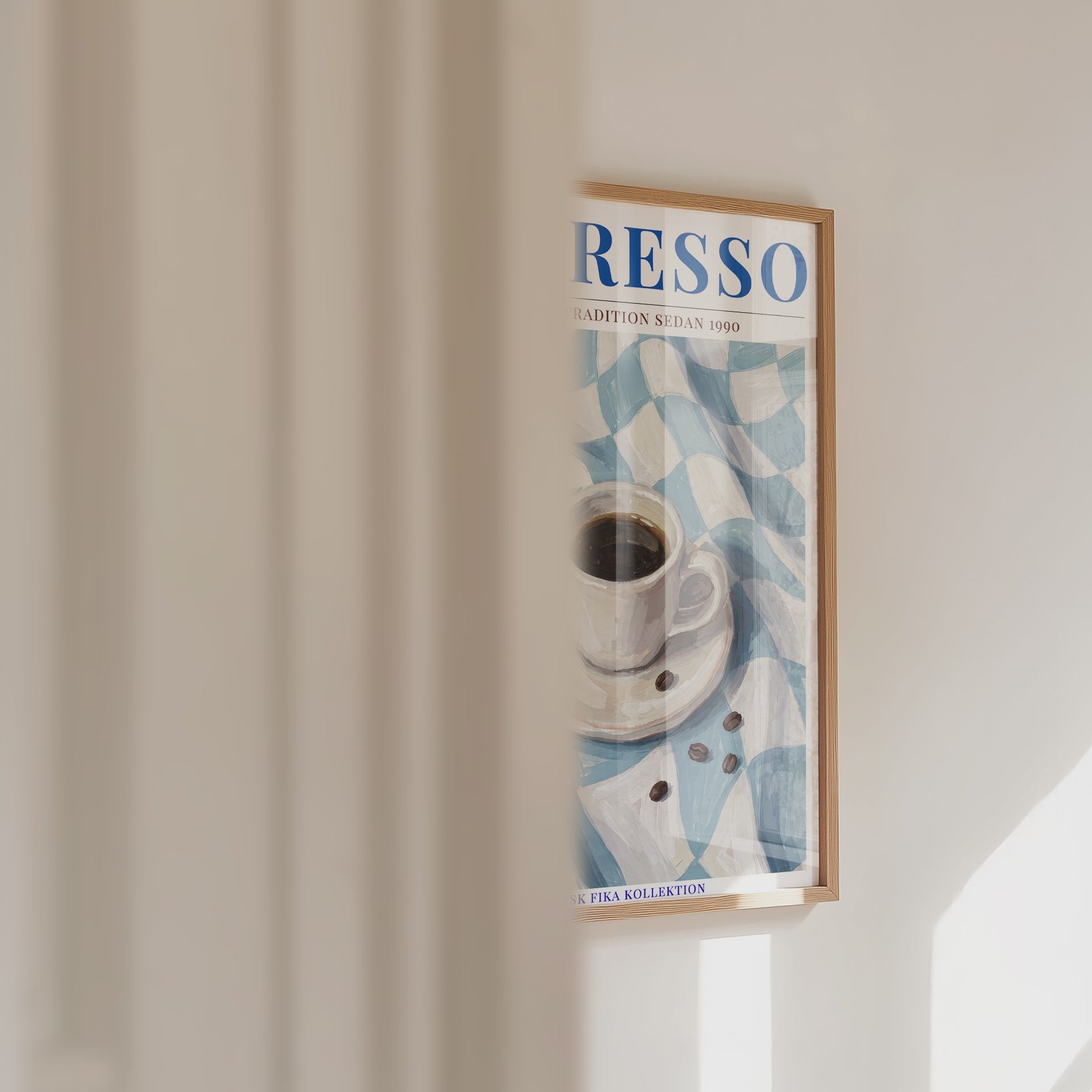 Espresso Poster – väggvideo