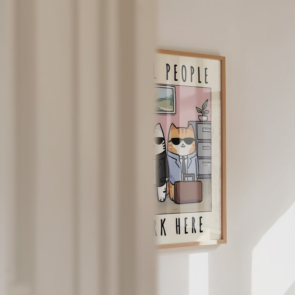 Plakat Office Cool Cats