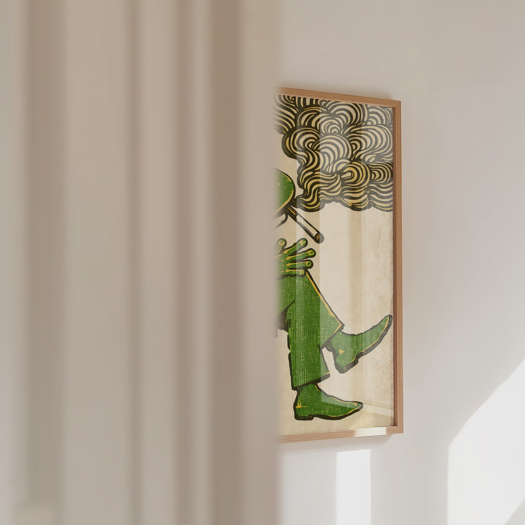 Dapper Frog Poster – väggvideo
