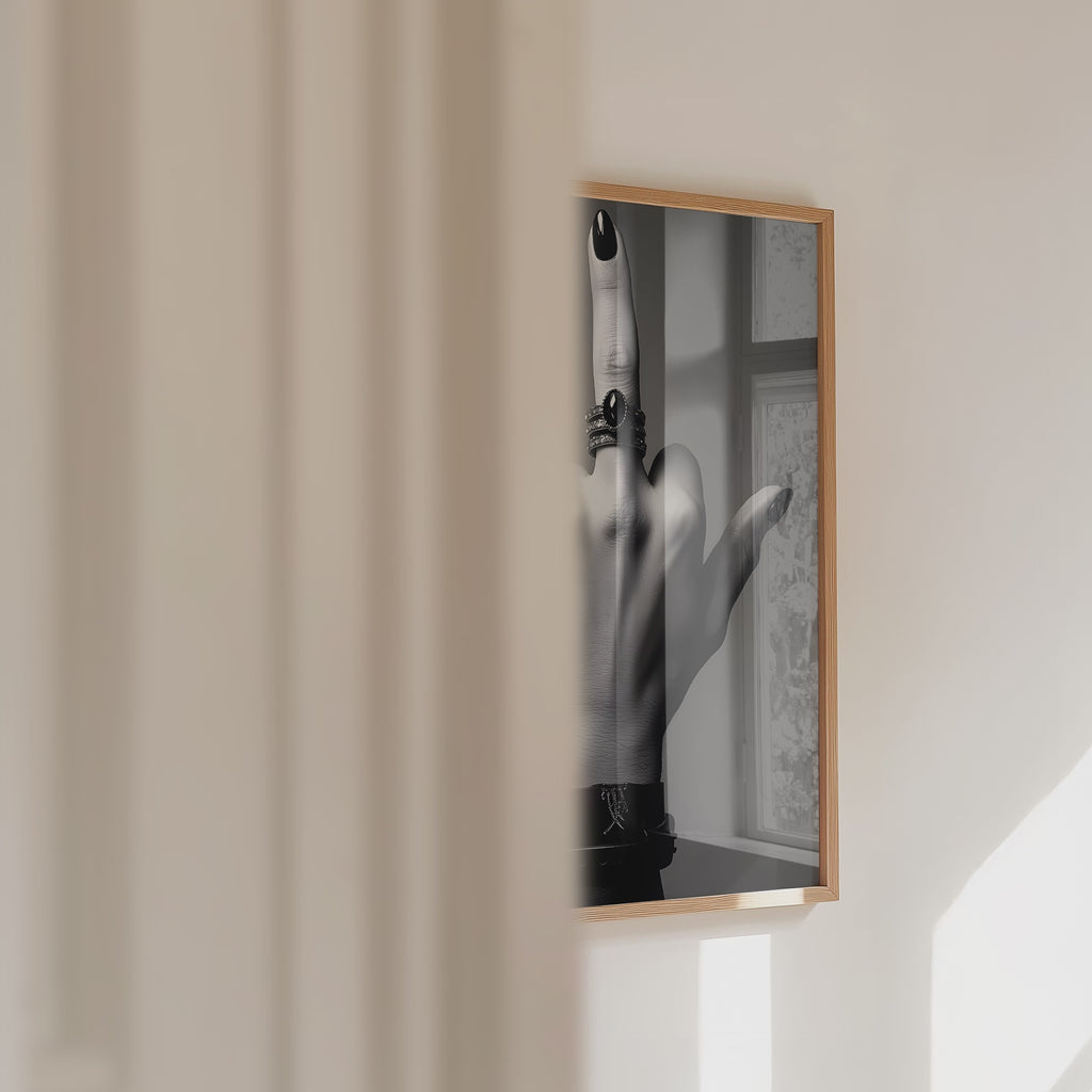 Middle Finger Poster – väggvideo