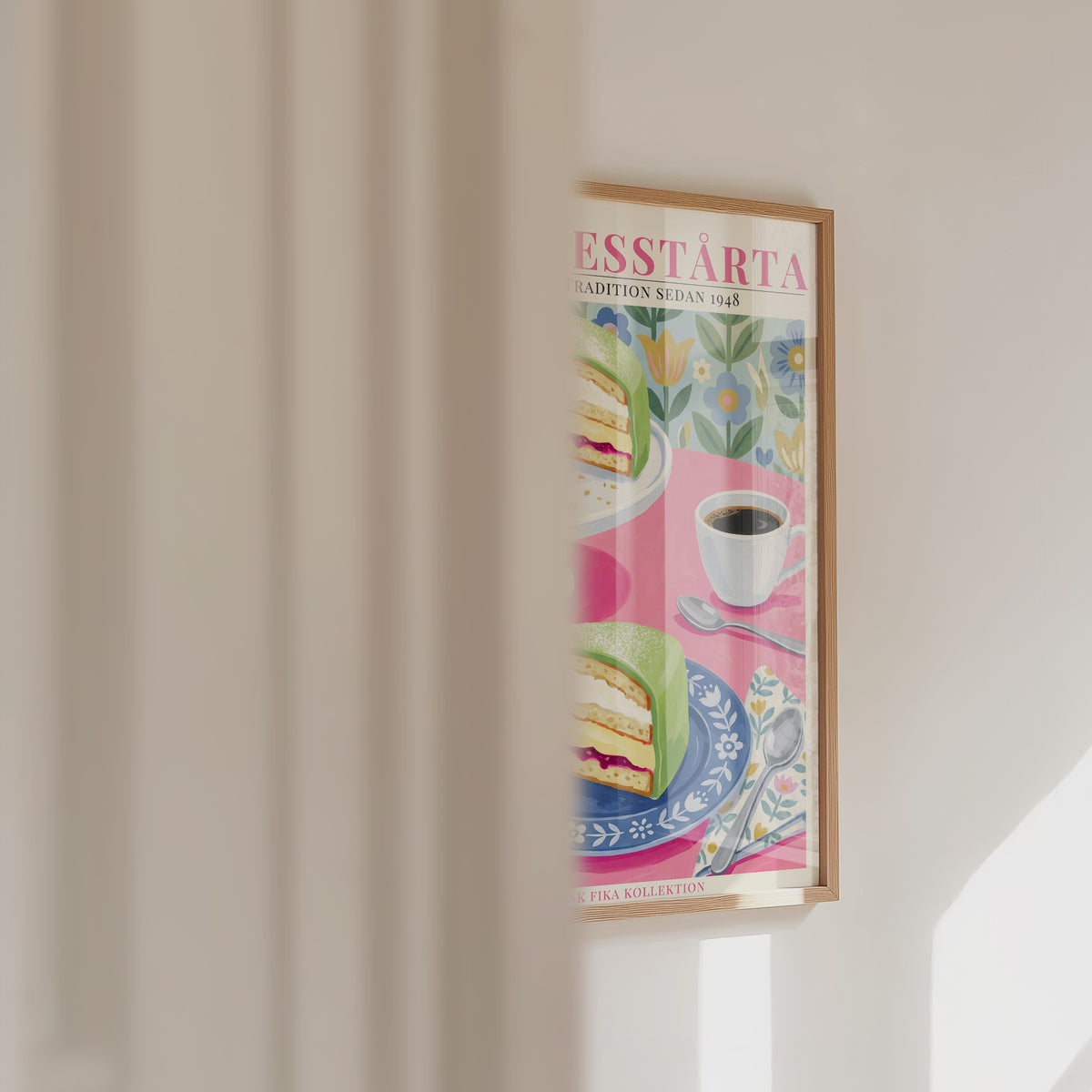 Prinsesstårta Poster – väggvideo