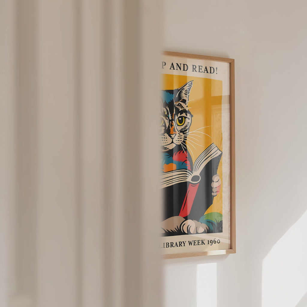Wake Up and Read Poster – väggvideo